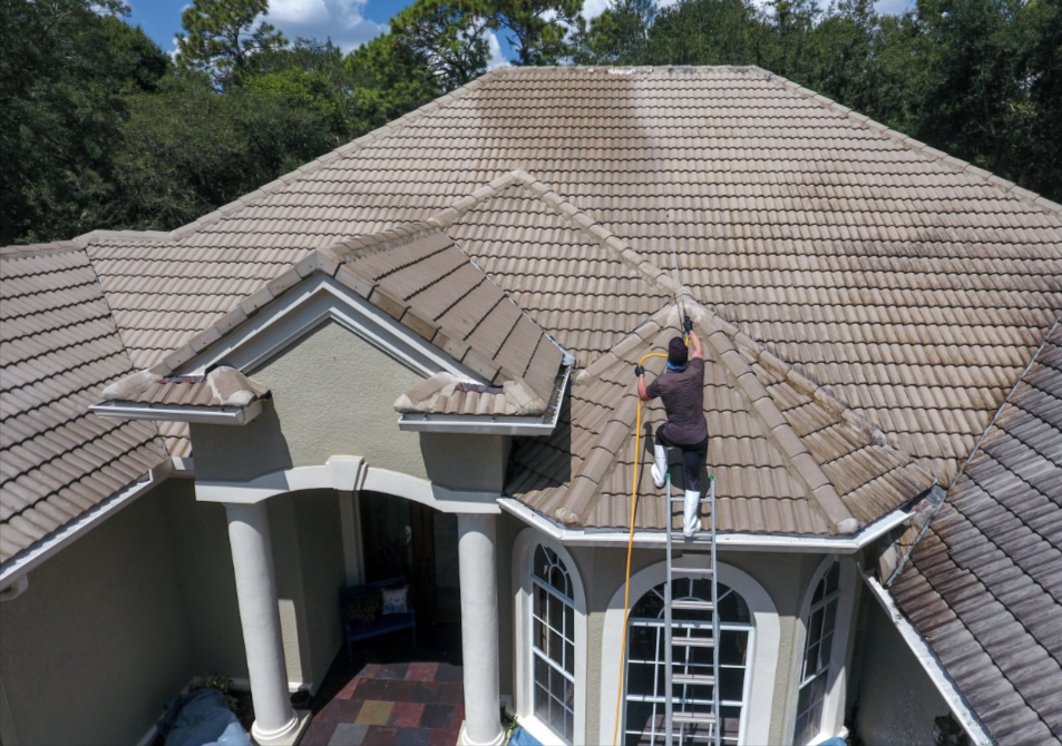 Elevate Your Home With South West Pressure Washing's Roof Cleaning